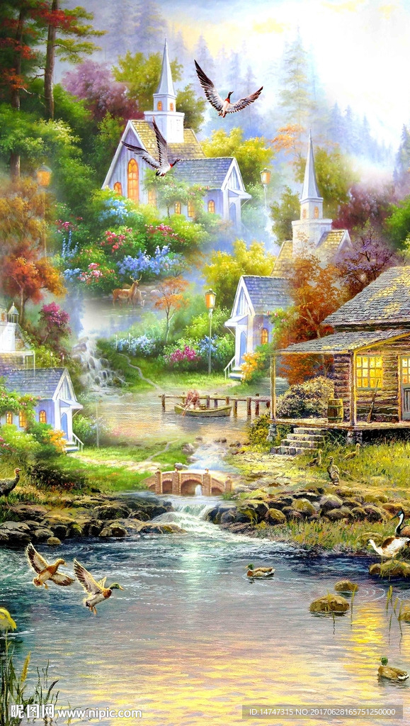 风景油画