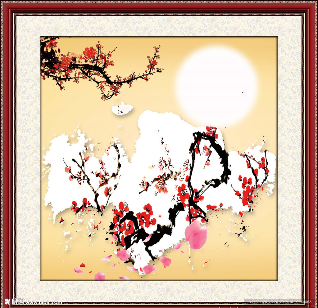 腊月梅花