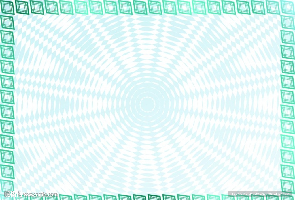 纯净蓝 加盟证书纹