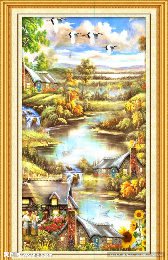 风景油画
