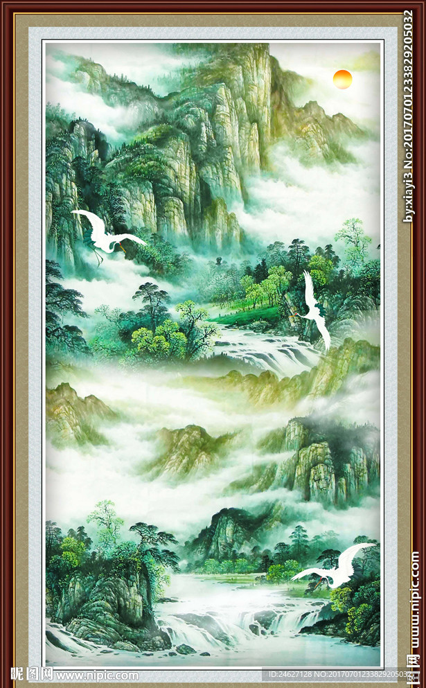 水墨山水画展
