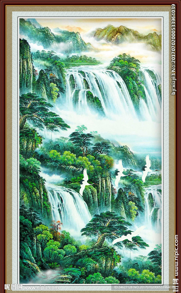 水墨山水风景