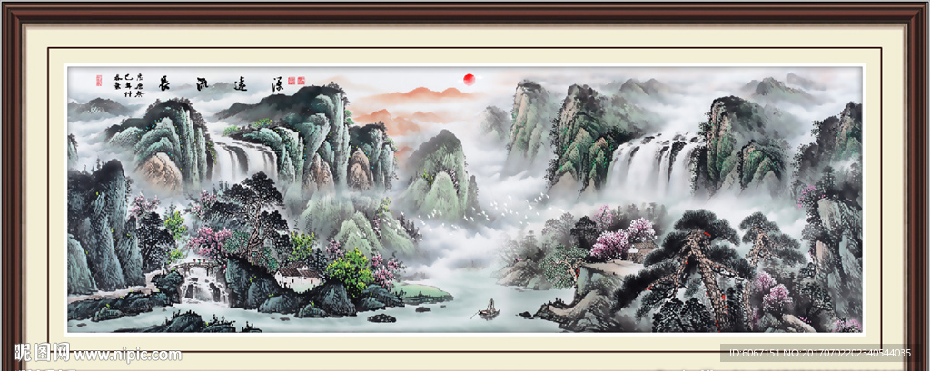 国画山水