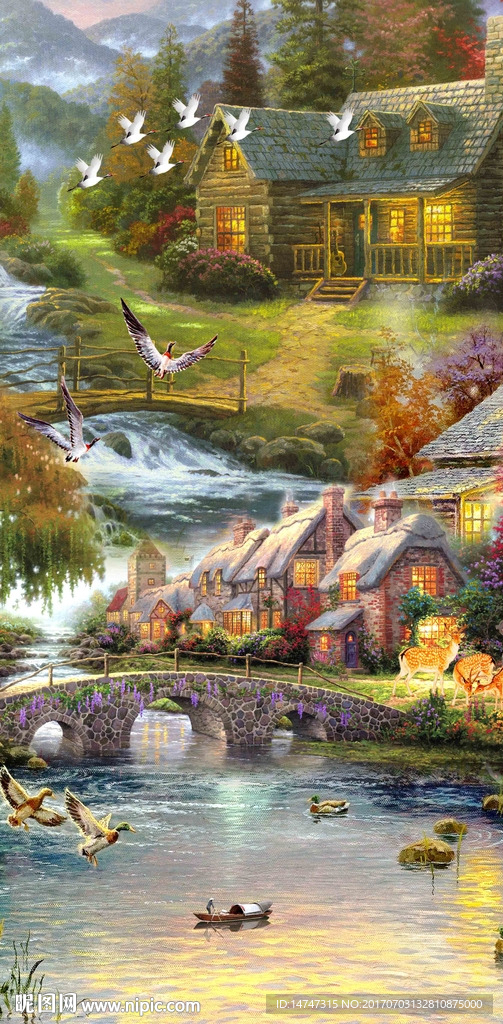 风景油画