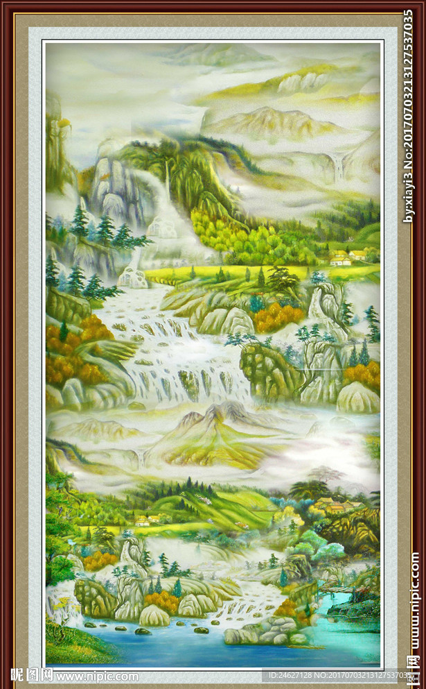 高清山水画