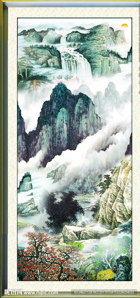 山水风景图