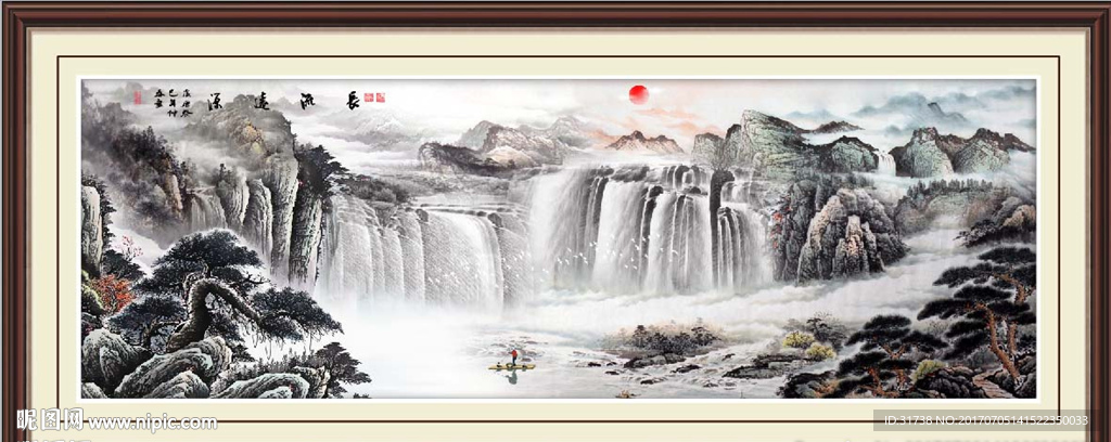 国画山水
