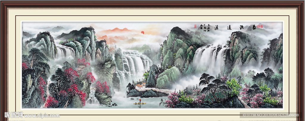 国画山水