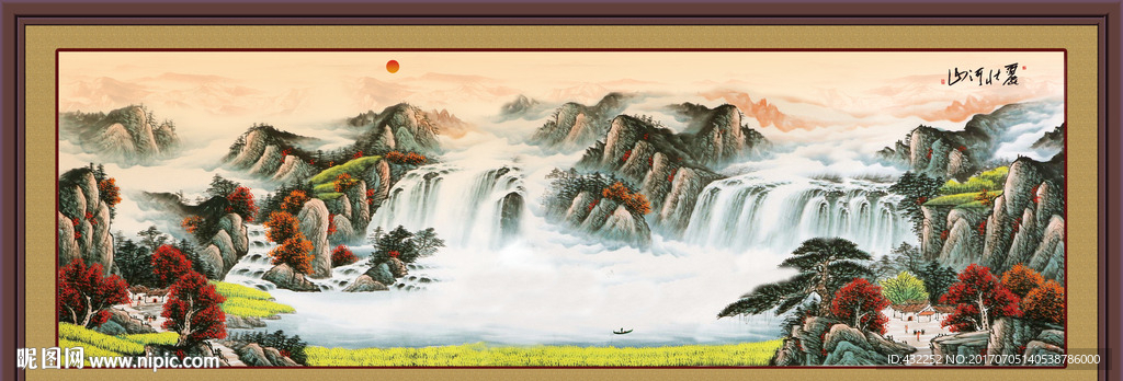 山水画