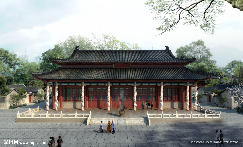 寺庙古建