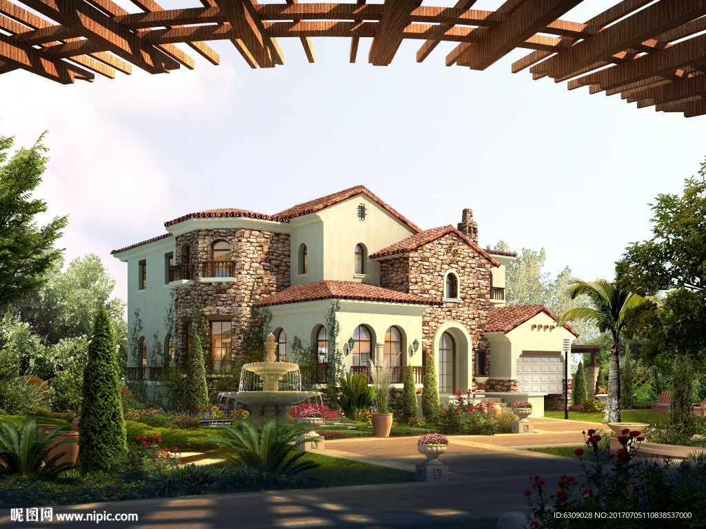 西班牙风格别墅