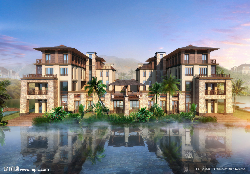 东南亚风格别墅