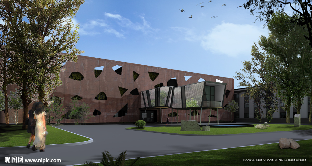 建筑外装效果图