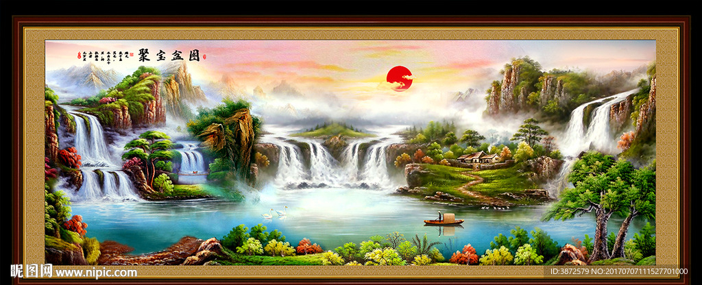 油画