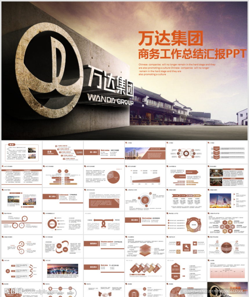 万达广场万达集团PPT