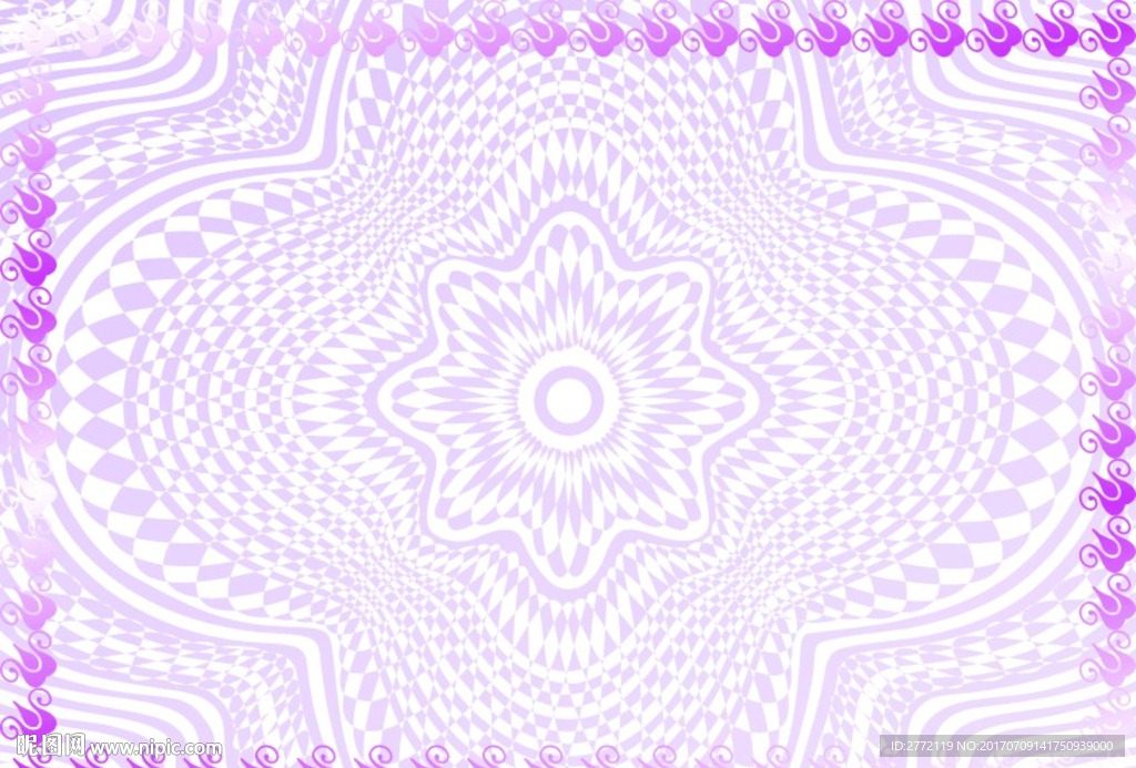 水晶紫 首饰证书纹