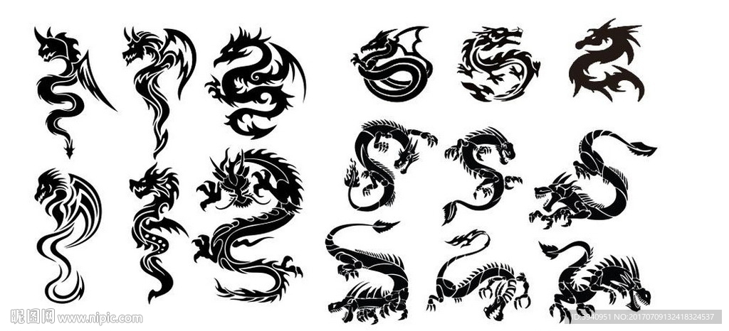 龙图腾矢量