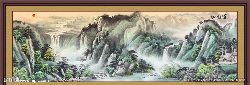 国画山水