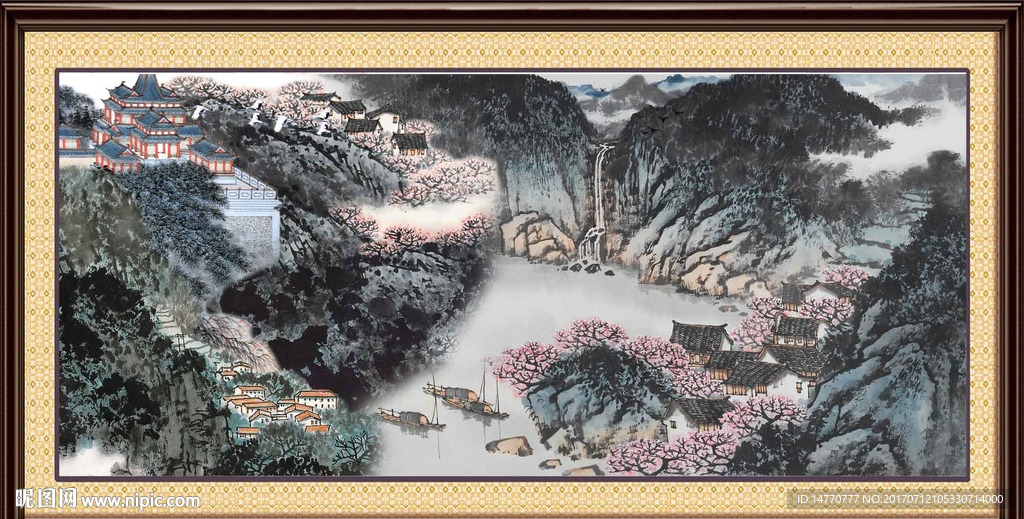 国画山水