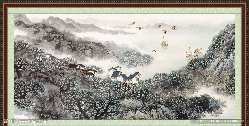 国画风景