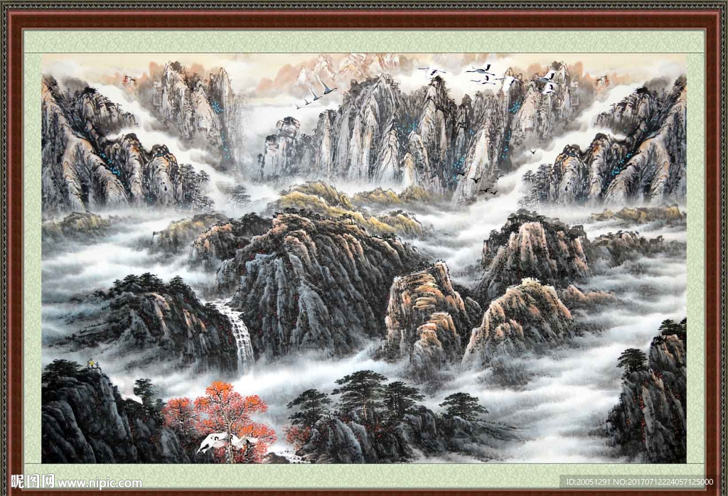 国画山水