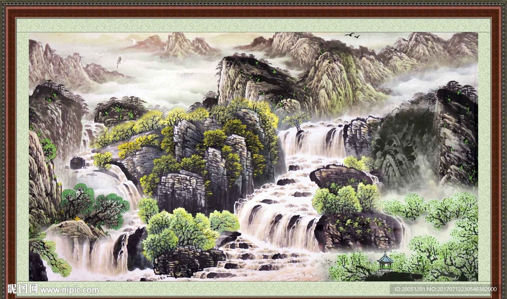 国画山水