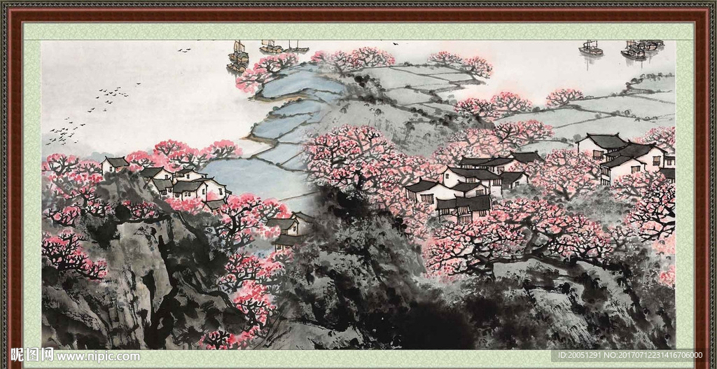 国画风景