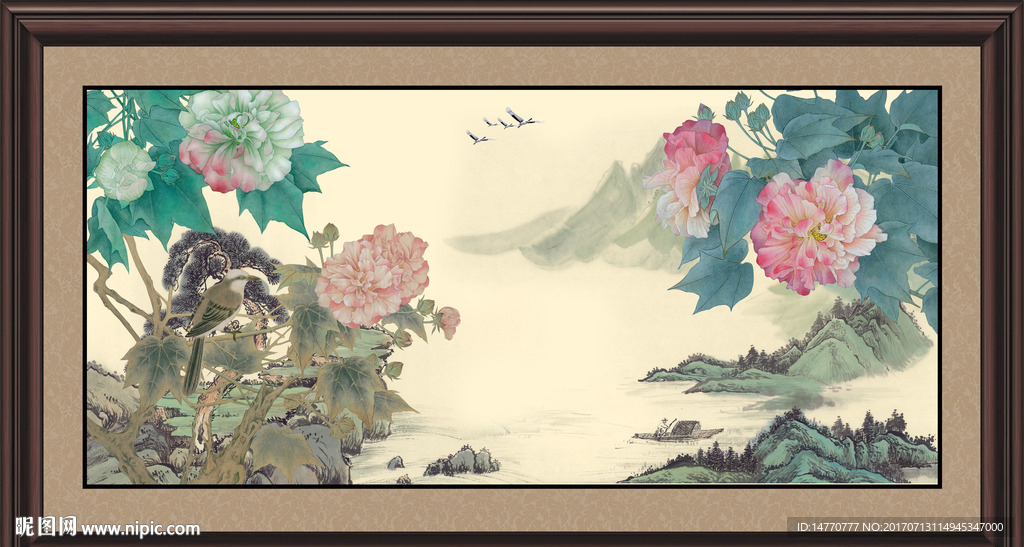 国画花鸟图