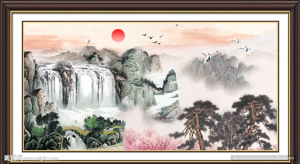 国画山水