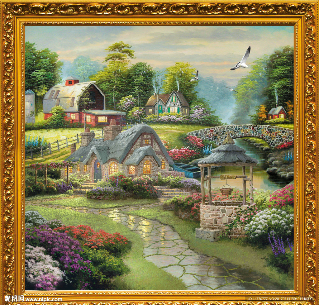 油画风景