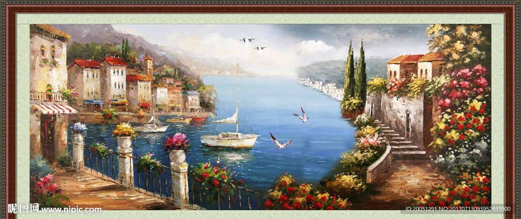 油画风景