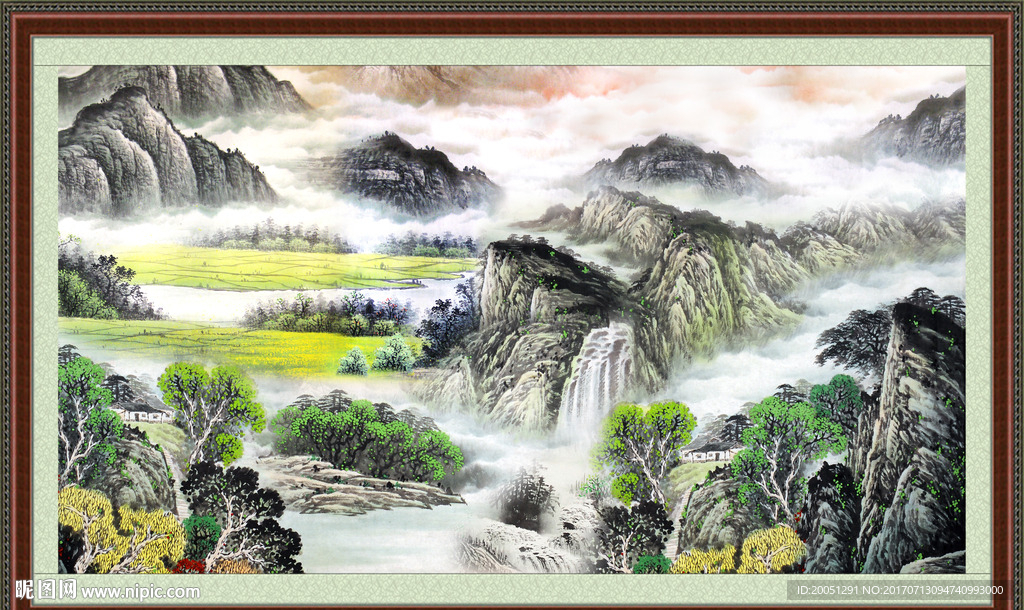 国画山水