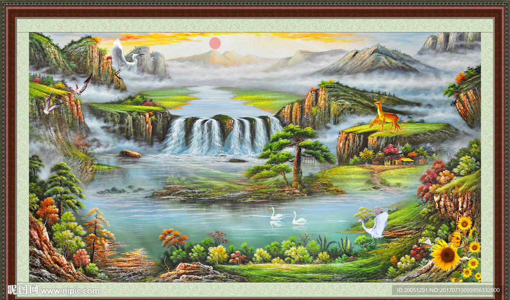 油画风景