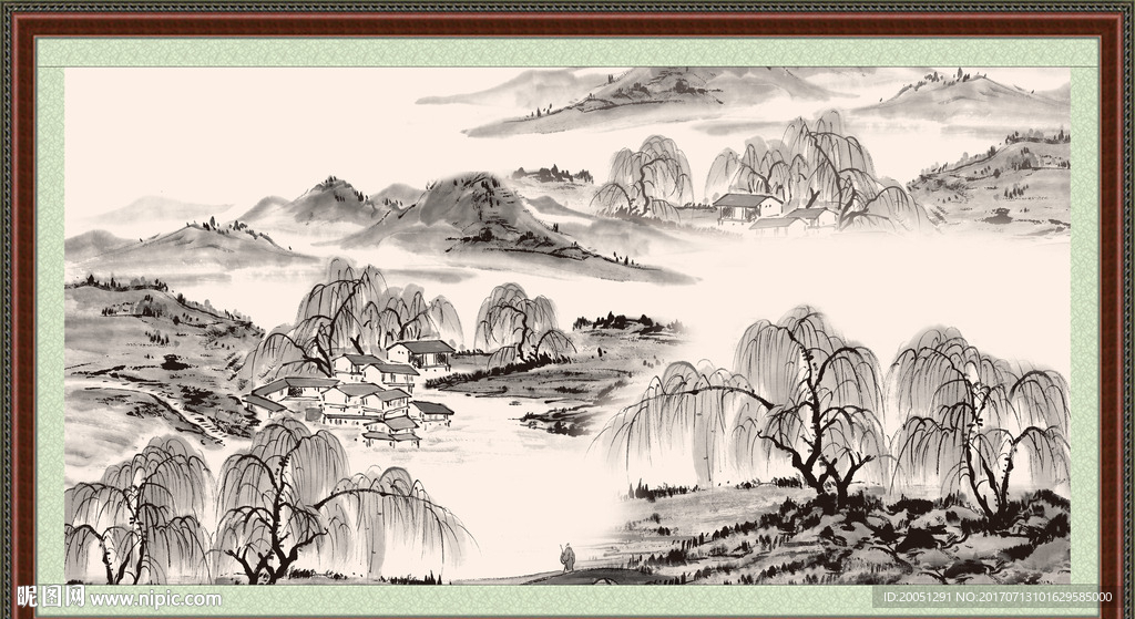 国画山水