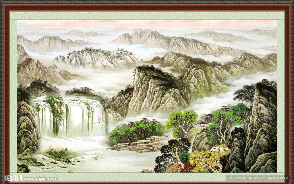 国画山水