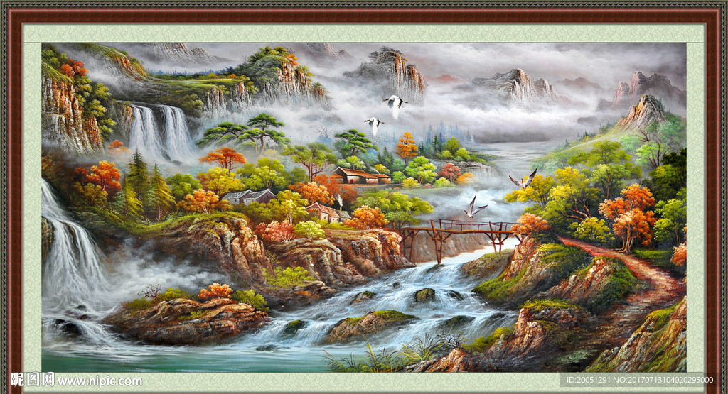 油画风景