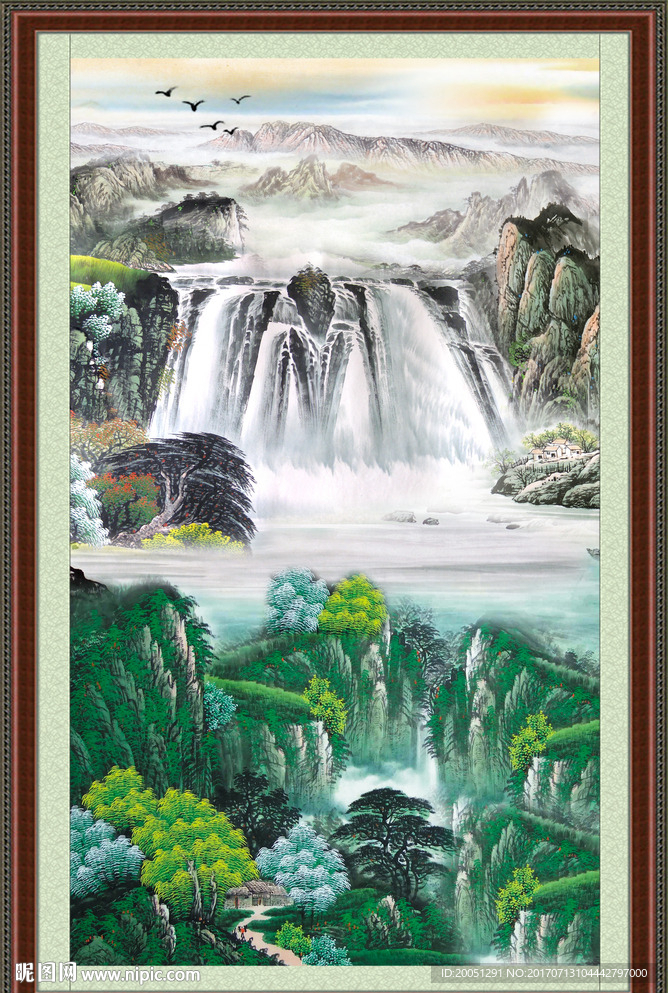 国画山水