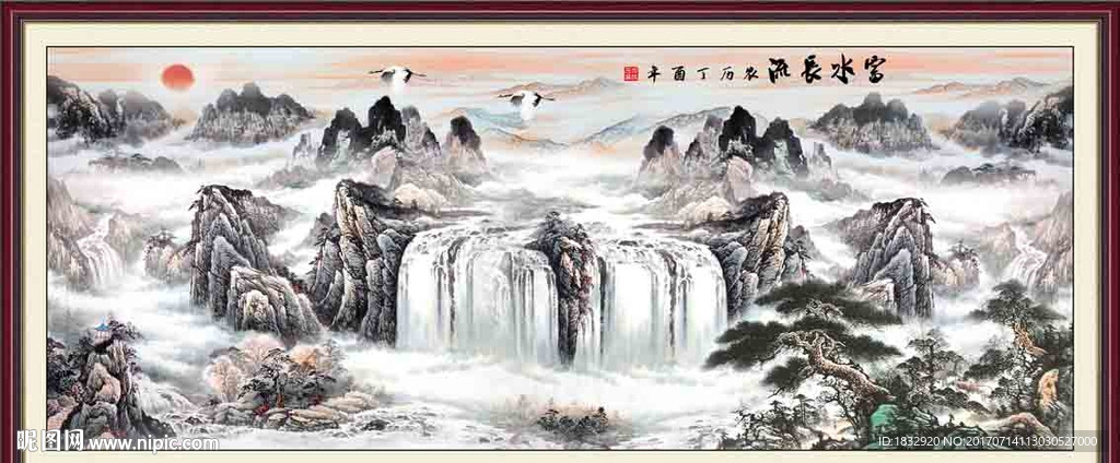 国画风景
