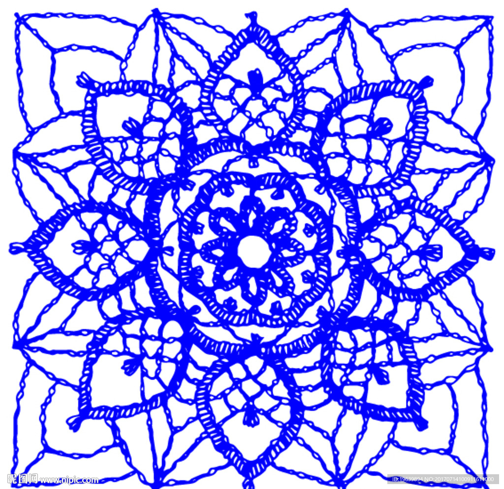 针织感花纹