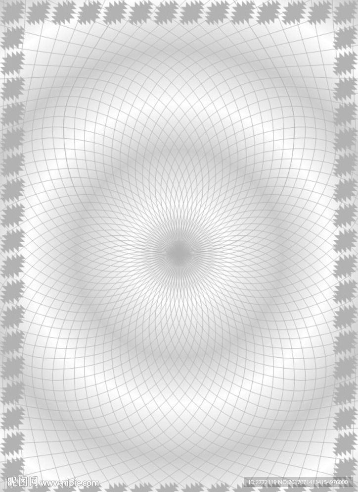 银灰 流通证书纹