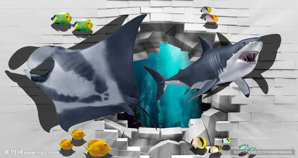 3D海洋立体画