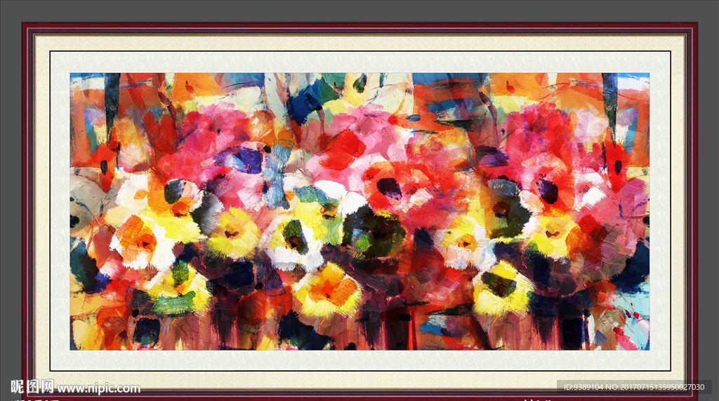 花卉油画