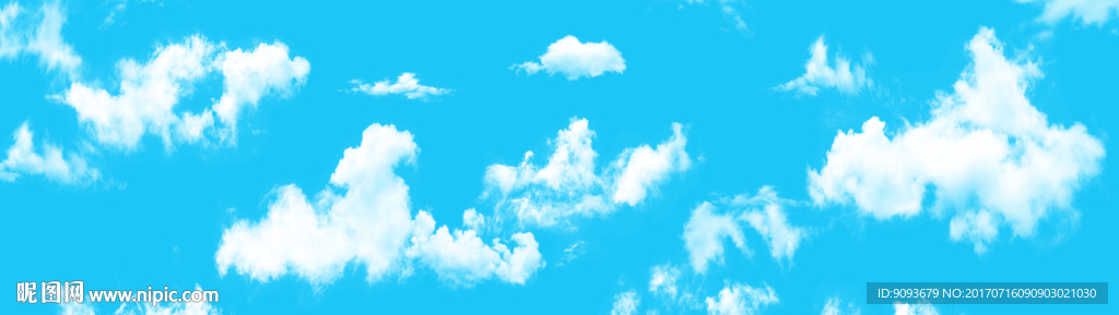 蓝天白云高清大图