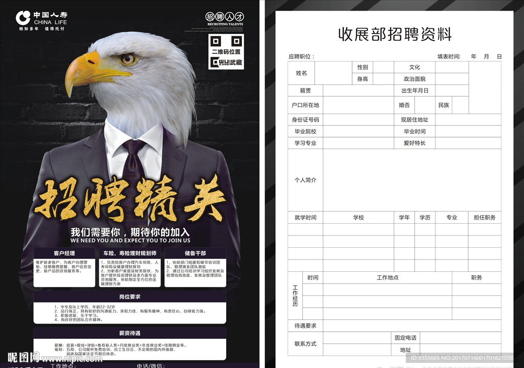 中国人寿 招聘精英