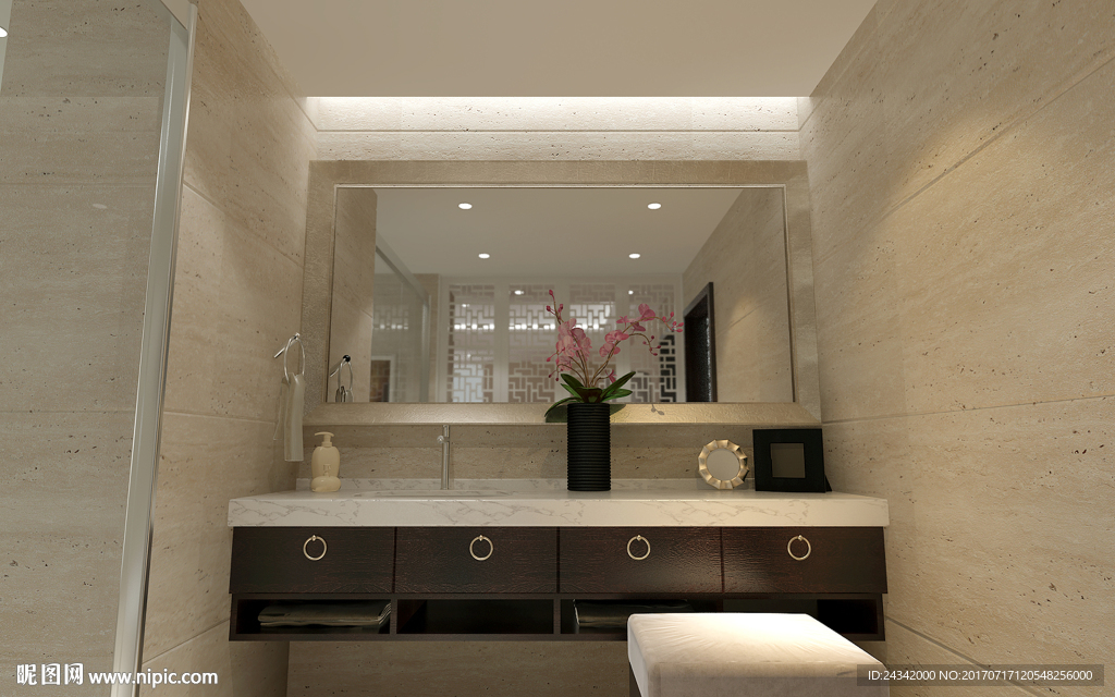 卧室卫生间效果图