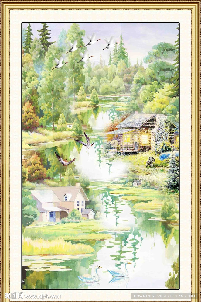 风景油画