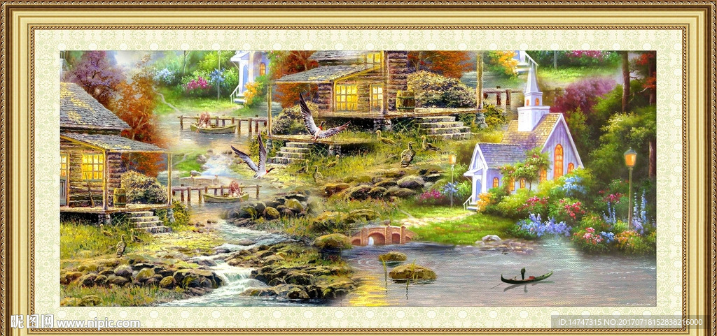 风景油画