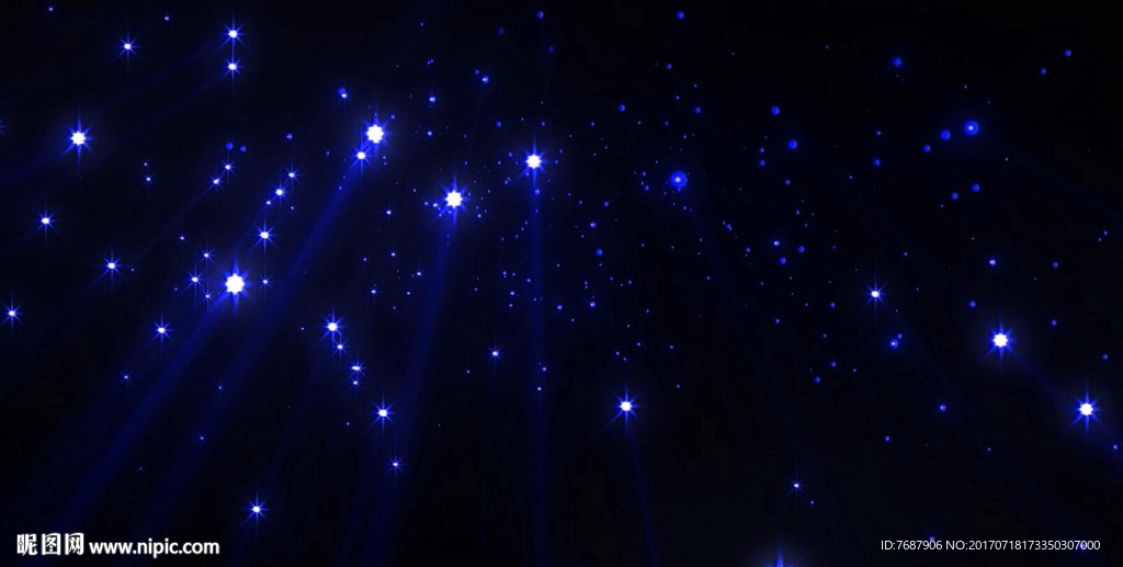 浪漫星光粒子掉落