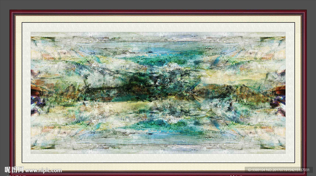 抽象油画