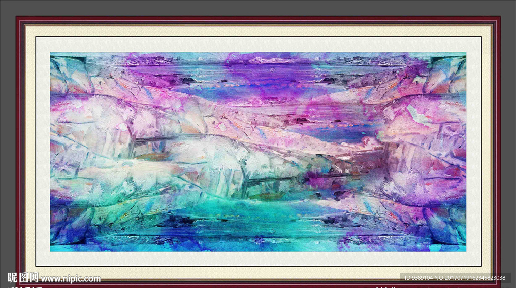 抽象油画